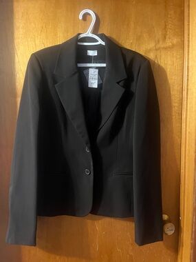 Suzy Shier Black Women's Tailored Blazer 15/16